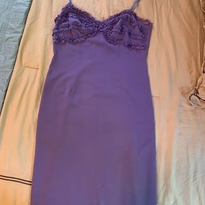 Purple Nicole Miller Cocktail Dress Size 6